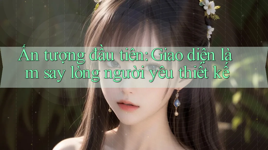 Ấn tượng đầu tiên: Giao diện làm say lòng người yêu thiết kế Ấn tượng đầu tiên: Giao diện làm say lòng người yêu thiết kế