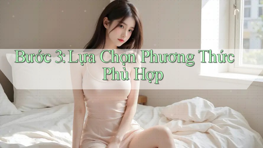 Bước 3: Lựa Chọn Phương Thức Phù Hợp Bước 3: Lựa Chọn Phương Thức Phù Hợp
