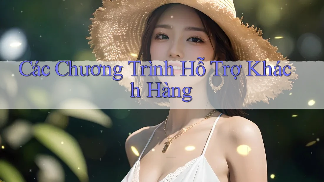 Các Chương Trình Hỗ Trợ Khách Hàng Các Chương Trình Hỗ Trợ Khách Hàng