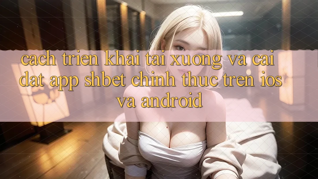 Cách triển khai Tải xuống Và Cài Đặt App Shbet Chính Thức Trên iOS Và Android