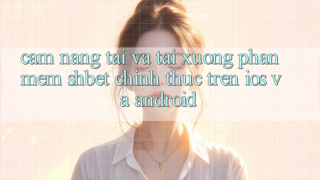 Cẩm nang Tải Và Tải xuống Phần mềm Shbet Chính Thức Trên iOS Và Android