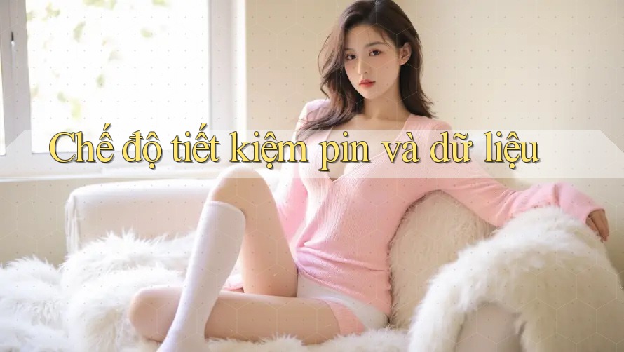 Chế độ tiết kiệm pin và dữ liệu