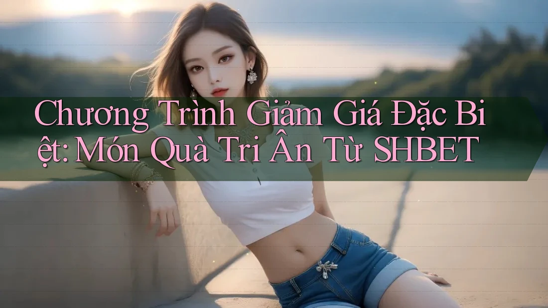 Chương Trình Giảm Giá Đặc Biệt: Món Quà Tri Ân Từ SHBET Chương Trình Giảm Giá Đặc Biệt: Món Quà Tri Ân Từ SHBET