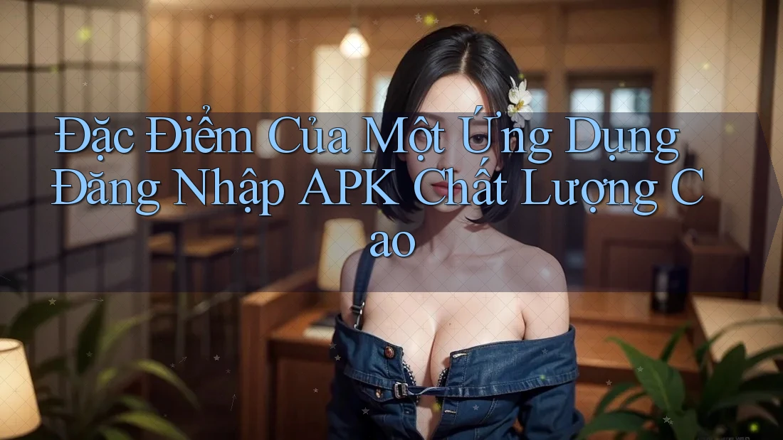 Đặc Điểm Của Một Ứng Dụng Đăng Nhập APK Chất Lượng Cao
