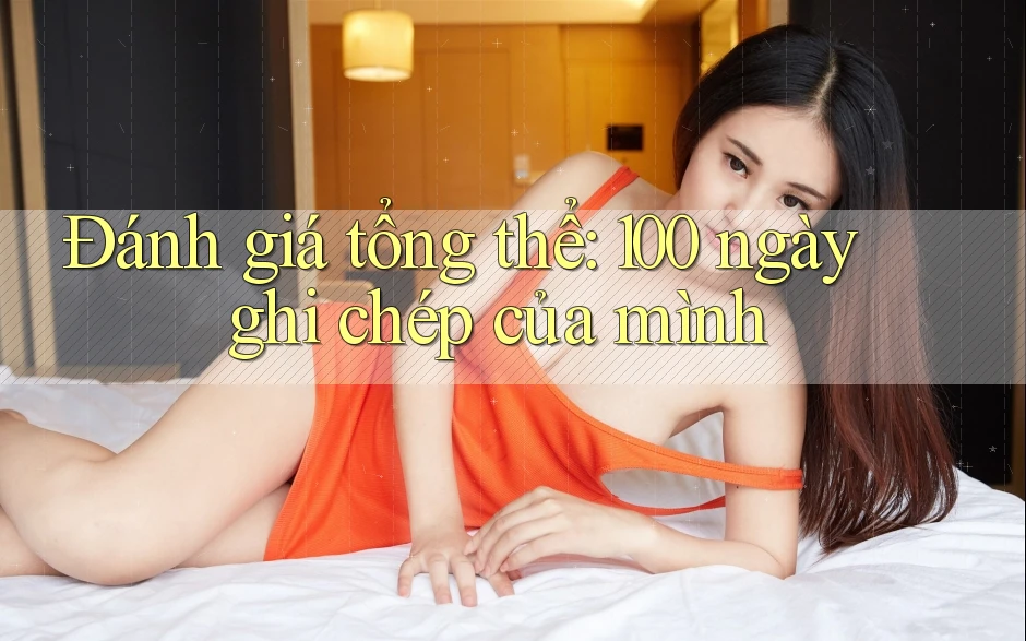 Đánh giá tổng thể: 100 ngày ghi chép của mình Đánh giá tổng thể: 100 ngày ghi chép của mình