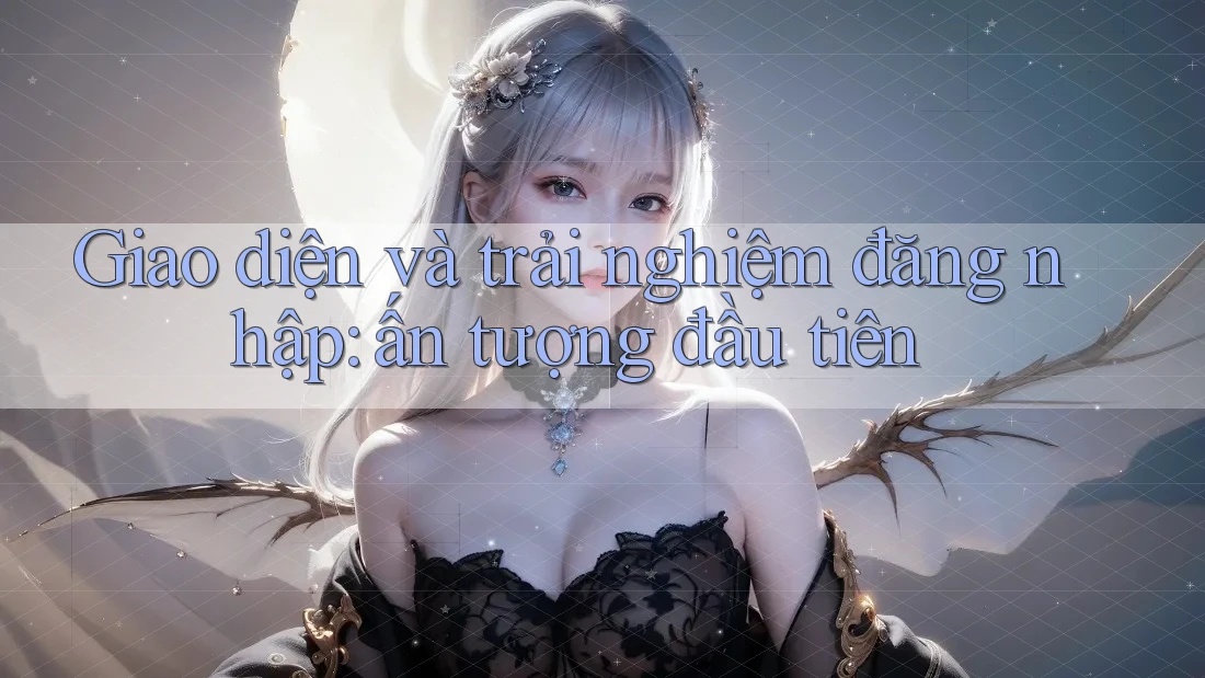 Giao diện và trải nghiệm đăng nhập: ấn tượng đầu tiên
