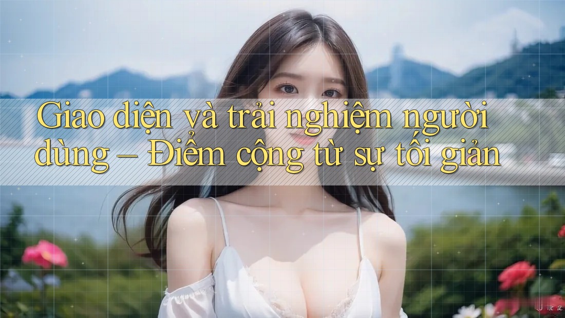 Giao diện và trải nghiệm người dùng – Điểm cộng từ sự tối giản Giao diện và trải nghiệm người dùng – Điểm cộng từ sự tối giản