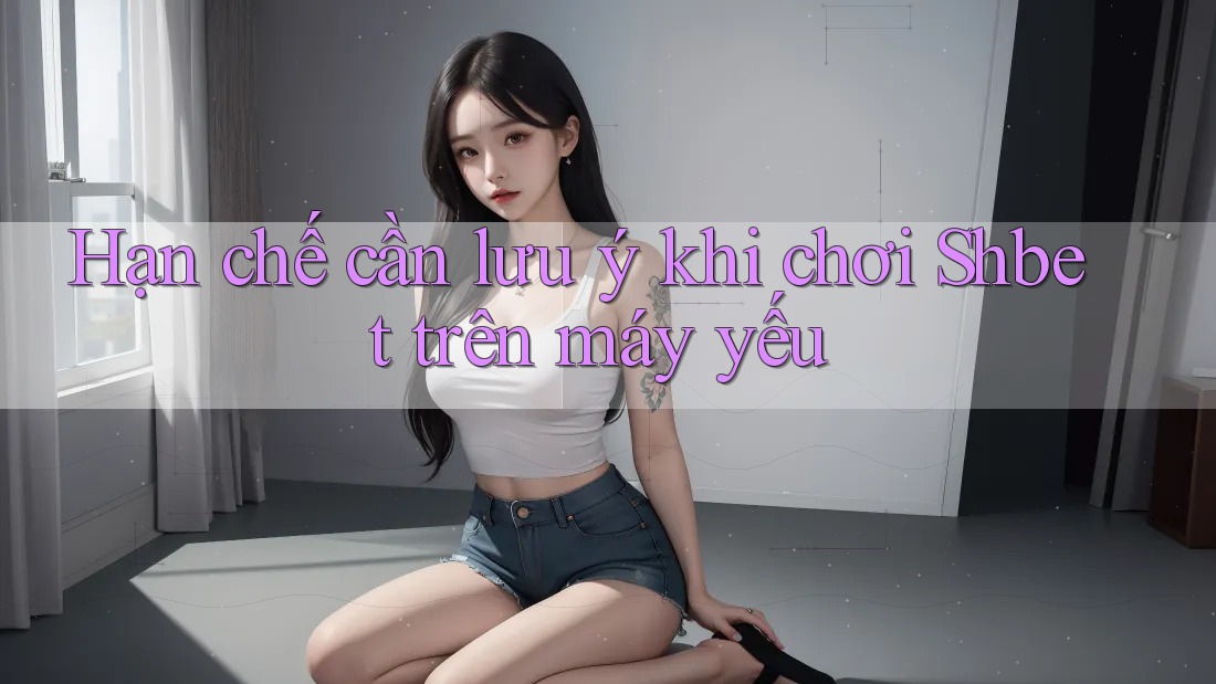 Hạn chế cần lưu ý khi chơi Shbet trên máy yếu