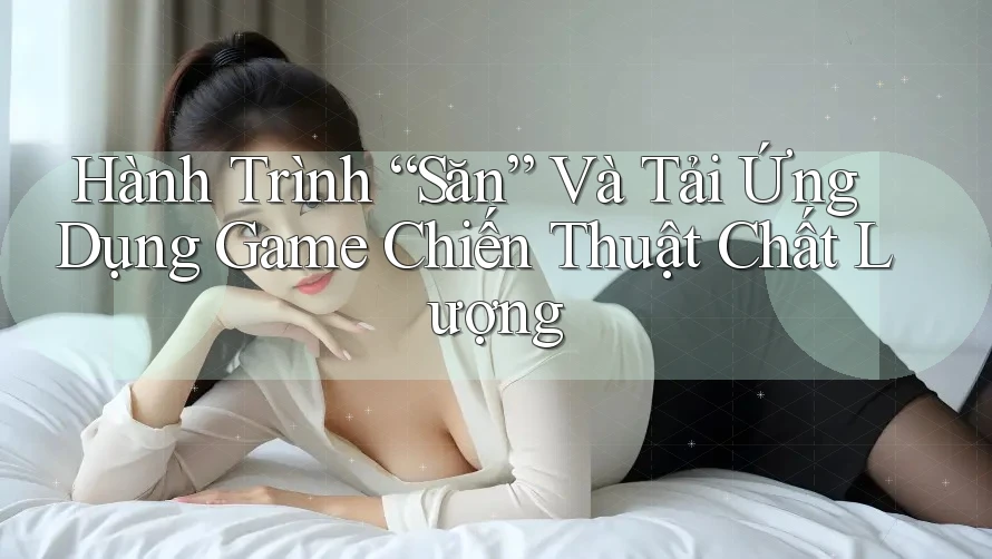 Hành Trình “Săn” Và Tải Ứng Dụng Game Chiến Thuật Chất Lượng