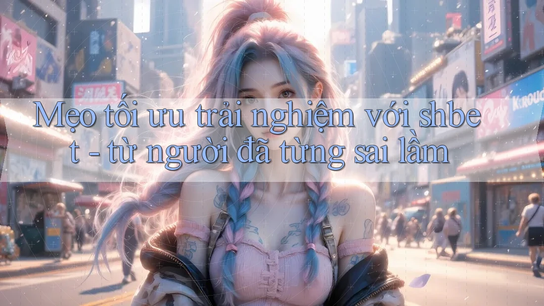 Mẹo tối ưu trải nghiệm với shbet - từ người đã từng sai lầm