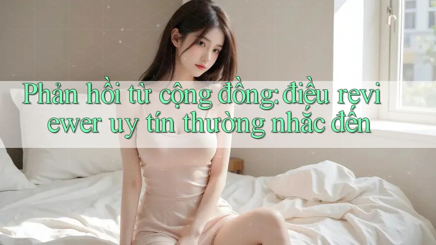 Phản hồi từ cộng đồng: điều reviewer uy tín thường nhắc đến
