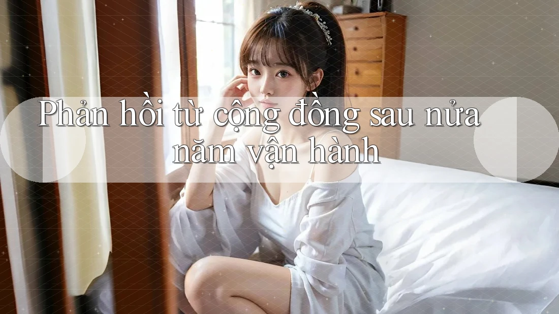 Phản hồi từ cộng đồng sau nửa năm vận hành