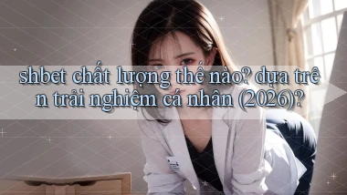 shbet chất lượng thế nào dựa trên trải nghiệm cá nhân (2026)