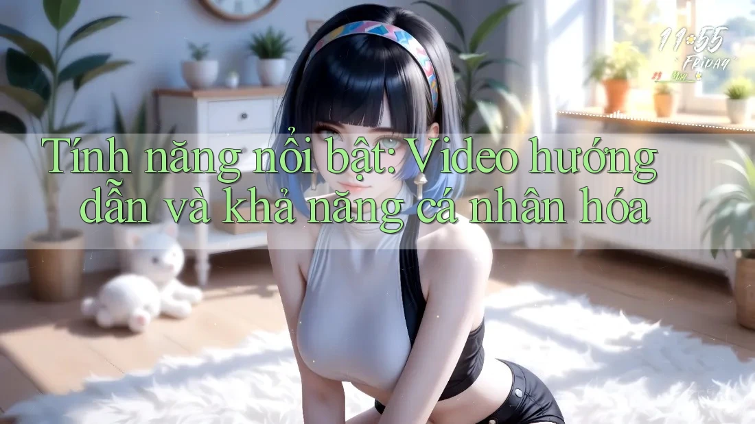 Tính năng nổi bật: Video hướng dẫn và khả năng cá nhân hóa Tính năng nổi bật: Video hướng dẫn và khả năng cá nhân hóa