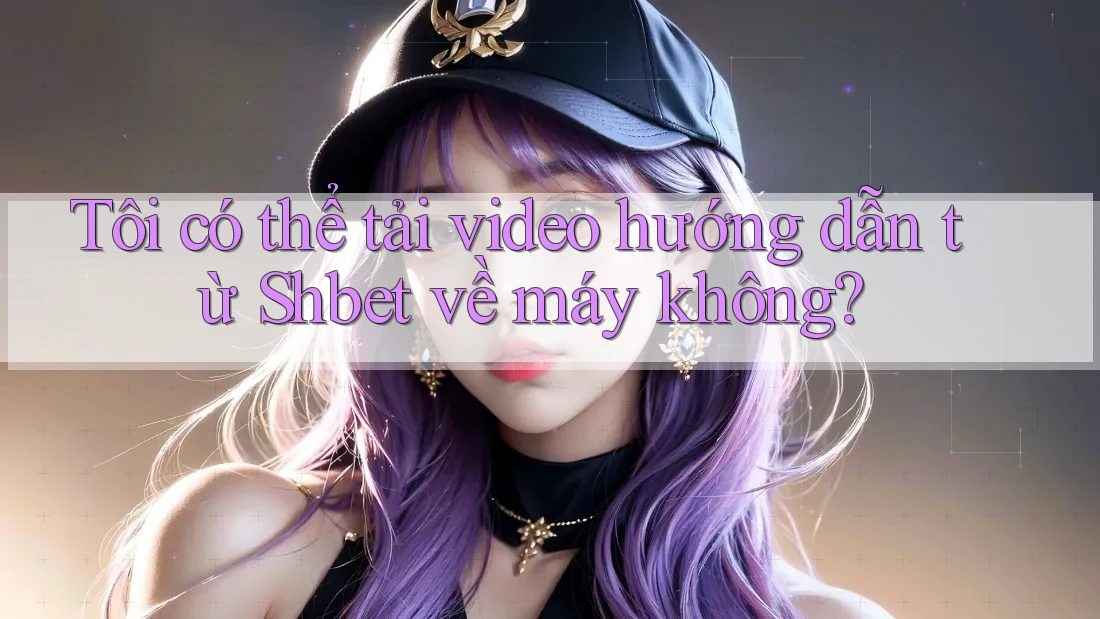 Tôi có thể tải video hướng dẫn từ Shbet về máy không? Tôi có thể tải video hướng dẫn từ Shbet về máy không?