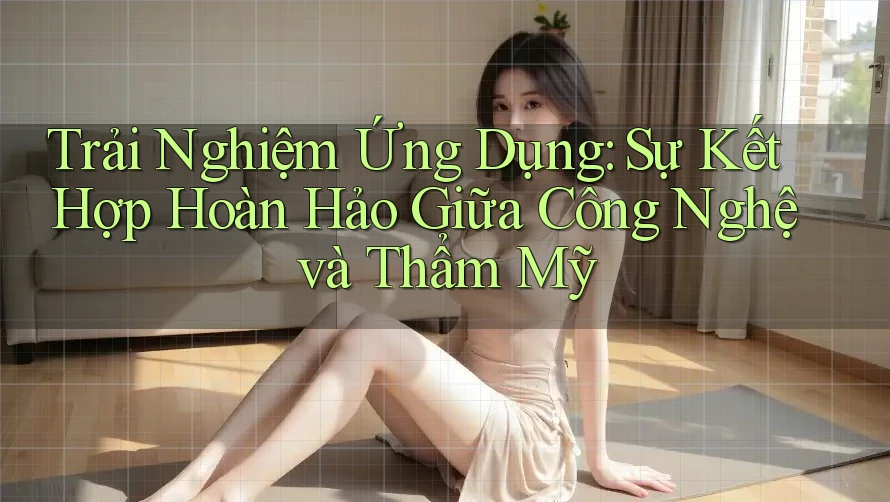 Trải Nghiệm Ứng Dụng: Sự Kết Hợp Hoàn Hảo Giữa Công Nghệ và Thẩm Mỹ Trải Nghiệm Ứng Dụng: Sự Kết Hợp Hoàn Hảo Giữa Công Nghệ và Thẩm Mỹ