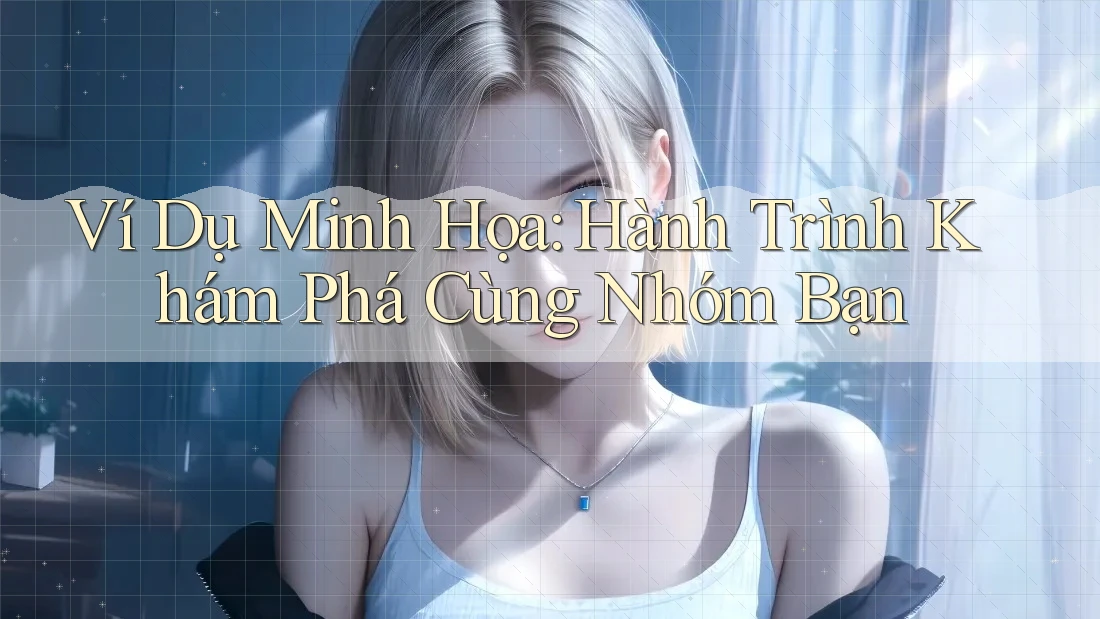 Ví Dụ Minh Họa: Hành Trình Khám Phá Cùng Nhóm Bạn